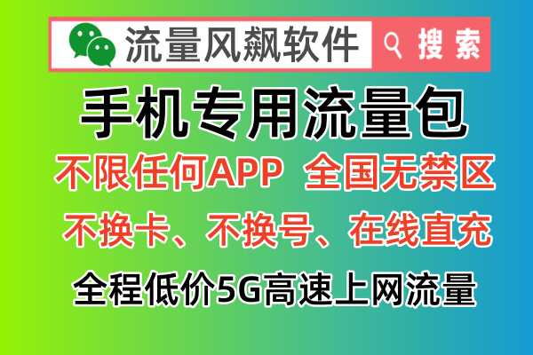 💨🚀电信专网流量充值包，让你的5G生活更自由！